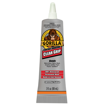 Gorilla Glue 3oz. Clear Grip Contact Adhesive 8040002